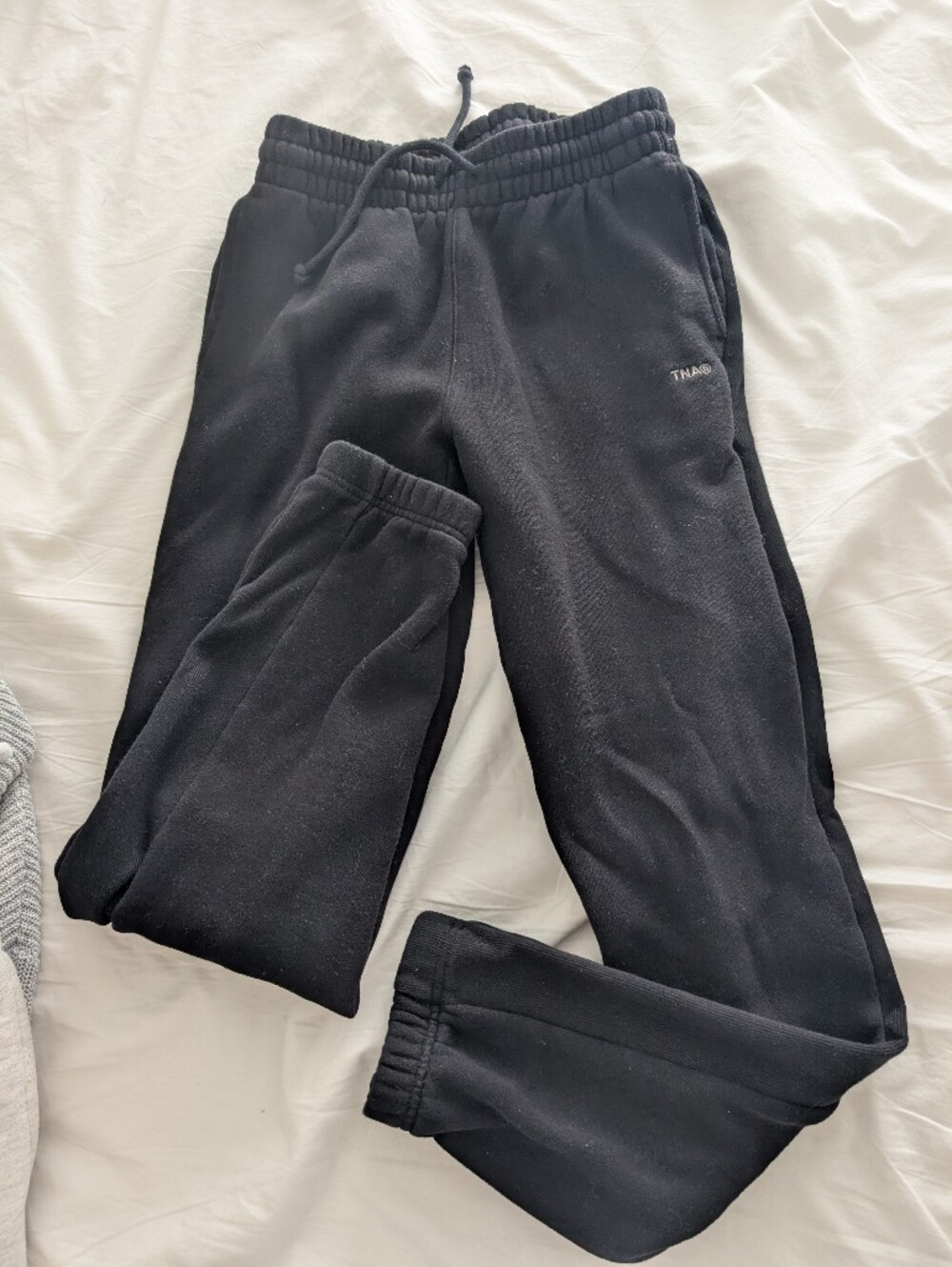 TNA Black Women's Fleece Joggers